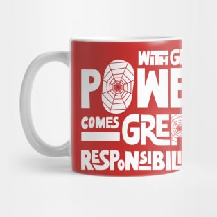 With Great Power Comes Great Responsibility Mug